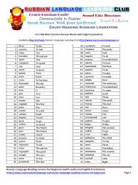 These are russian words which are very important to those who are residing there where. First 300 Most Common Russian Words Pdf