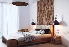In this diy video learn how to freshen any room for under $100 by installing wall paneling using regular floor planks. 20 Bedrooms With Wooden Panel Walls Home Design Lover