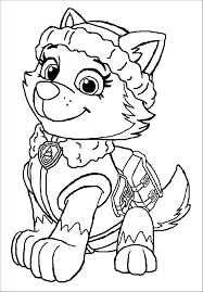 Kids can have fun coloring the favorite characters from nickelodeon tv show paw patrol. Paw Patrol Coloring Pages Best Coloring Pages For Kids