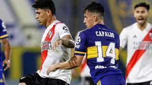 Izquierdoz own goal ensures first leg ends level. Boca 2 River 2 Buen Plato Fuerte Capsulas De Carreno
