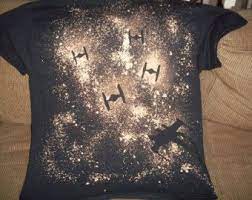 Popular Items For Bleach Dyed On Etsy Bleach Shirt Diy Star Wars Diy Diy Disney Shirts