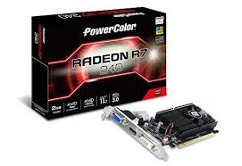Powercolor Amd Radeon R7 240 2gb Ddr3 Vga Dvi Hdmi Low Profile Pci Express Video Card Axr7 240 2gbk3 Hle Graphic Card Video Card Vga