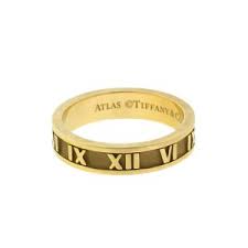 This seller offer a pack of three for under $20. Tiffany Co 18k Yellow Gold Atlas Ring Tiffany Co Buy At Truefacet