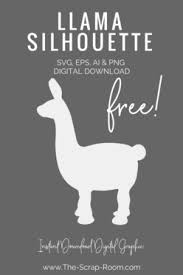This free svg cut file is compatible with the cricut, silhouette cameo, and other craft cutters. Llama Silhouette Digital Graphic Set Download This Set In Svg Eps Ai Or Png Absolutely Free Silhouette Free Digital Graphics Silhouette