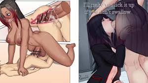 2 Shemale Hentai Fight for your Gazoo - Futanari JOI watch online