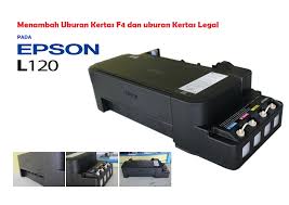 Selanjutnya klik print atau bisa juga mengggunakan tombol kombinasi keyboard ctrl + p. Ahkam Sangaji Cara Mudah Menambah Ukuran Kertas F4 Kertas Legal Dan Lain Lain Ke Printer Epson L120