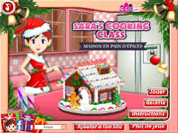Maison De Pain D Epices Ecole De Cuisine De Sara Un Des Jeux En Ligne Gratuit Sur Jeux Jeu Fr