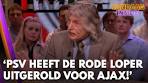 'PSV heeft de rode loper uitgerold… zo van: Ajax, word maar ... - YouTube