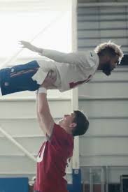 Eli Manning And Odell Beckham Jr Have The Time Of Their Lives In Hilarious Super Bowl Ad Beckham Jr Odell Beckham Jr Funny Odell Beckham Jr