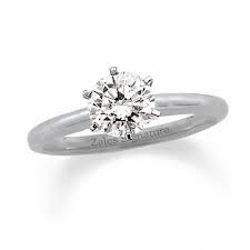 1 Ct Certified Diamond Solitaire Engagement Ring In 14k White Gold