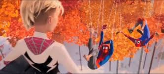 Web of secrets by loeka. Spider Gwen Swings By In Clip From Spider Man Into The Spider Verse