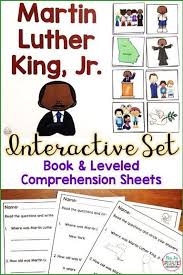 Help Students With Disabilities Understand Who Martin Luther King Jr Was And Why We Celeb Interactive Book Special Education Resources Life Skills Curriculum