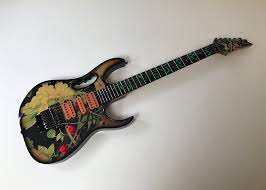 Us $1,699.00 used in musical instruments & gear, guitars & basses, electric how much wood does it take to fill up your hand? Music Instrument Ibanez Jem Floral Pattern
