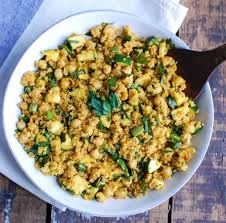 Zucchini Chickpea Quinoa Salad Recipe Spring Salad Quinoa Salad Vegetarian Lunch