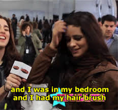 See a recent post on tumblr from @abasketofgifs about brush hair. Best Camila Cabello Tumblr Gifs Gifs Gfycat