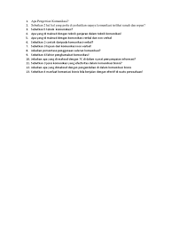 Silahkan kalian mengerjakan soal ujian di : Soal Komunikasi Industri Pariwisata Kelas X Upw Pdf