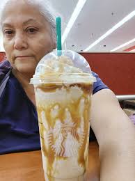 This is my fav fall drink at Starbucks. Line the cup with caramel drizzle  too. Mmmmmmm so delicious