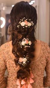 Here are simple yet stylish party wear hairstyles for medium length hair. 9 Reception Hairstyles For Indian Brides Candy Crow