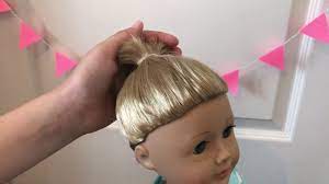 The sketched illustration of a surreal funny portrait. Hairstyles For Dolls With Short Hair Part 2 Youtube