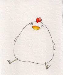 Also, create a circle for the eyes. Drawing Sketch Stick Figure Pencil Drawing Drawing Tutorial Simple Drawing Drawing Basis Cool Drawing Drawing Tutorial Bird Drawings Chicken Art Bird Art
