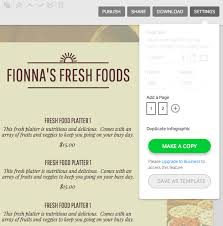 Use our scalable pricing options and upgrade your plan to your team's needs. Make Appealing Menus Venngage Online Menu Maker