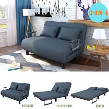 Recliner chairs & rocking recliners : Home Garden Furniture Convertible Sofa Bed Fold Arm Double Chair Sleeper Leisure Recliner Lounge Couch Sofas Armchairs Couches