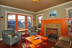 Your interior bungalow stock images are ready. Color In Space Bungalow Palette Craftsman Living Room Seattle By Color In Space Inc Houzz