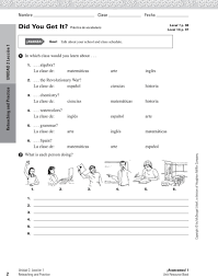 Start studying avancemos 1, unidad 2, leccion 1. Spanish 2 Unidad 2 Leccion 1 Vocabulario Y Gramatica