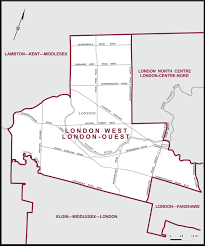 View london, ontario on the big map. London West Maps Corner Elections Canada Online