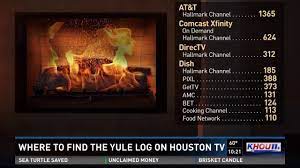 Logs from around the world. Where To Find The Yule Log On Houston Tv Youtube