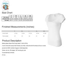 Bella Apparel Size Chart Rldm