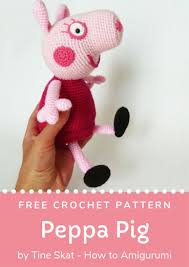 Peppa pig toy crochet tutorial / pattern for more patterns please visit my shop: Free Crochet Patterns Free Crochet Pattern Peppa Pig Free Crochet Patterns