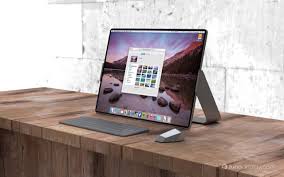 The apple ipad is unquestionably one of the best tablets you can buy. This Striking Foldable Mac Concept Imagines Apple S Marzipan Future Slashgear
