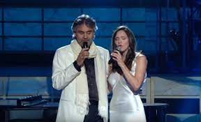Amazing Throwback Video Of Andrea Bocelli Performing The Prayer With Katharine Mcphee