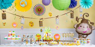 Fisher Price Jungle Baby Shower Decorations Party City Jungle Baby Shower Decorations Baby Shower Decorations For Boys Elephant Baby Shower Decorations