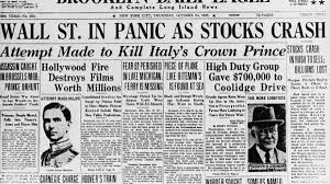 Can stock market of india again crash in 2020? Why The 1929 Stock Market Crash Could Happen Again