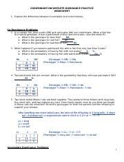In complete dominance, only one allele in the genotype is seen in the phenotype. Incomplete Dominance And Codominance Answers Docx Codominant Incomplete Dominance Practice Worksheet 1 Explain The Difference Between Incomplete And Course Hero