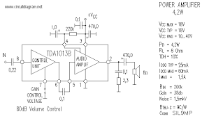 4w Audio Amplifier Based Tda1013b Amplifier Audio Amplifier Audio