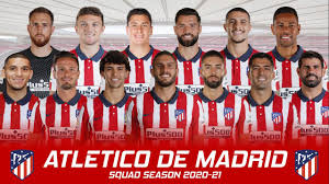 Atletico madrid player salaries 2020/21. Atletico De Madrid Squad Season 2020 21 Youtube