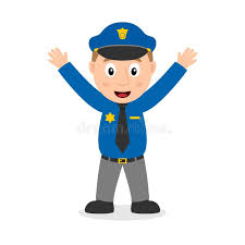La réponse à la définition : Personnage De Dessin Anime De Sourire De Policier Illustration De Vecteur Illustration Du Personne Capuchon 135339457