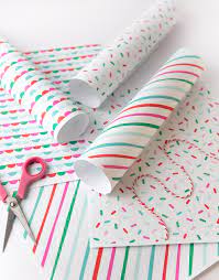 You can print them out at home on the paper of your choice and stick them on each of your wrapped gifts. Christmas Printable Wrapping Paper Design Eat Repeat