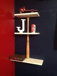 Available for pick up at the bellevue store. Baseball Bat Shelf Baseball Room Kids Rooms Diy Kids Room