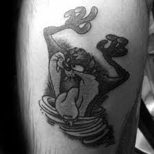 Tasmanian devils are also fondly known as tassie devils. 40 Tasmanian Devil Tattoo Designs For Men Cartoon Character Ink Ideas