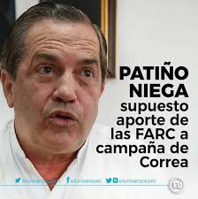 IMPOSIBLE QUE DIGA LO CONTRARIO.!! Excanciller Ricardo Patiño dijo que  "jamás" ingresó dinero de las FARC a la campaña presidencial de Rafael  Correa en el 2006. ▻ http://ow.ly/GC4L30jHktK