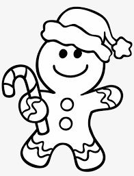 Remember how much you loved coloring when you were a child like you loved barbie coloring pages ? Gingerbread Man Outline Christmas Coloring Pages Gingerbread Man Free Transparent Png Download Pngkey