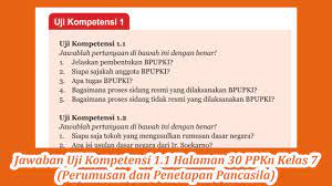 Nov 27, 2020 · kunci jawaban pkn kelas 7 halaman 134, 135 uji kompetensi 5. Jawaban Uji Kompetensi 5 1 Halaman 134 Ppkn Kelas 7 Kerjasama Dalam Berbagai Bidang Kehidupan Youtube