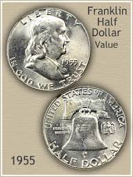 1955 franklin half dollar value discover their worth