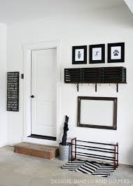 Diy Garage Drop Station Perfect Place For Backpacks And Coats Garage Interior Mud Room Garage Home