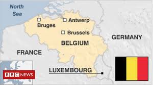 Map of belgium, satellite view. Belgium Country Profile Bbc News