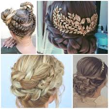 Types de coiffure de mariage dans le style grec Pin Auf Frisuren